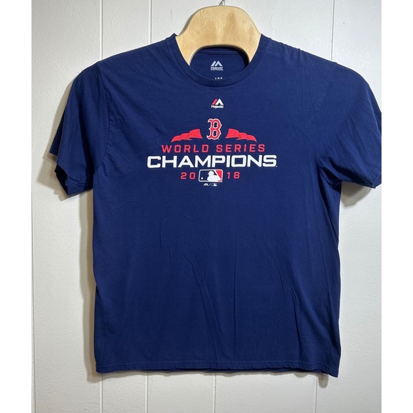 Majestic Other - Majestic Boston Red Sox 2018 World Series Champions Navy Blue T-Shirt Mens Large
